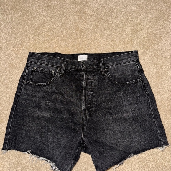 Z Supply Pants - Z Supply Dark Gray Denim Shorts